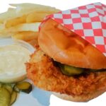 Chicken Burger & Chips