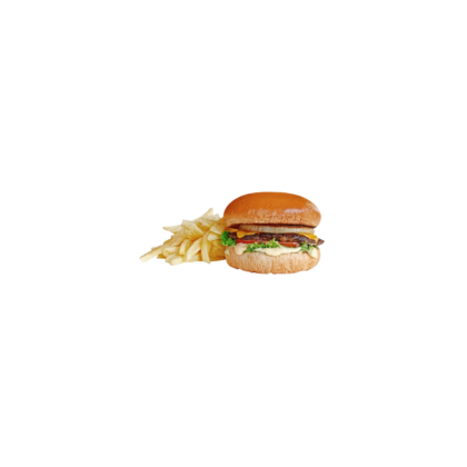 Cheese Burger & Chips