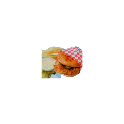Chicken Burger & Chips